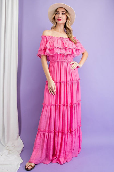 Merida Off Shoulder Maxi Dress