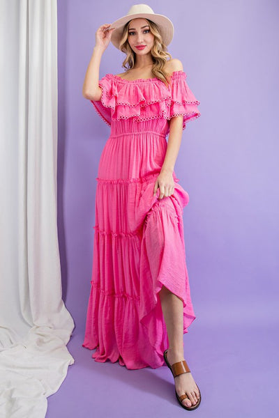 Merida Off Shoulder Maxi Dress