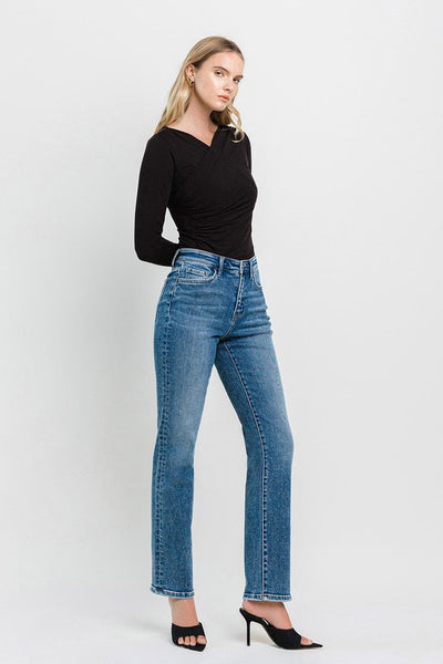 Vervet High Rise Straight Jeans