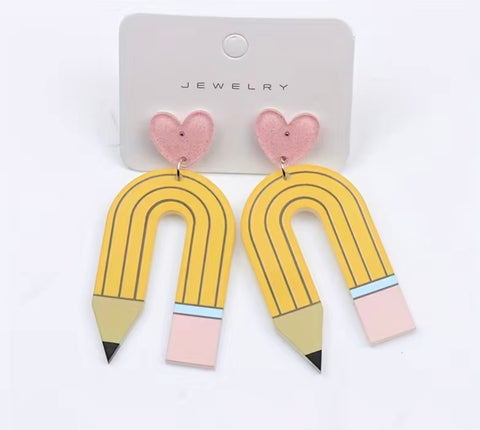 Pencil Earrings