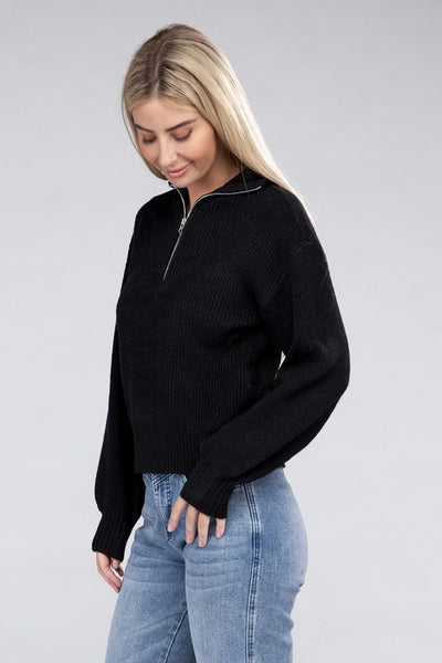 Zephyr Half Zip Sweater