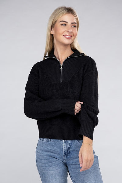 Zephyr Half Zip Sweater