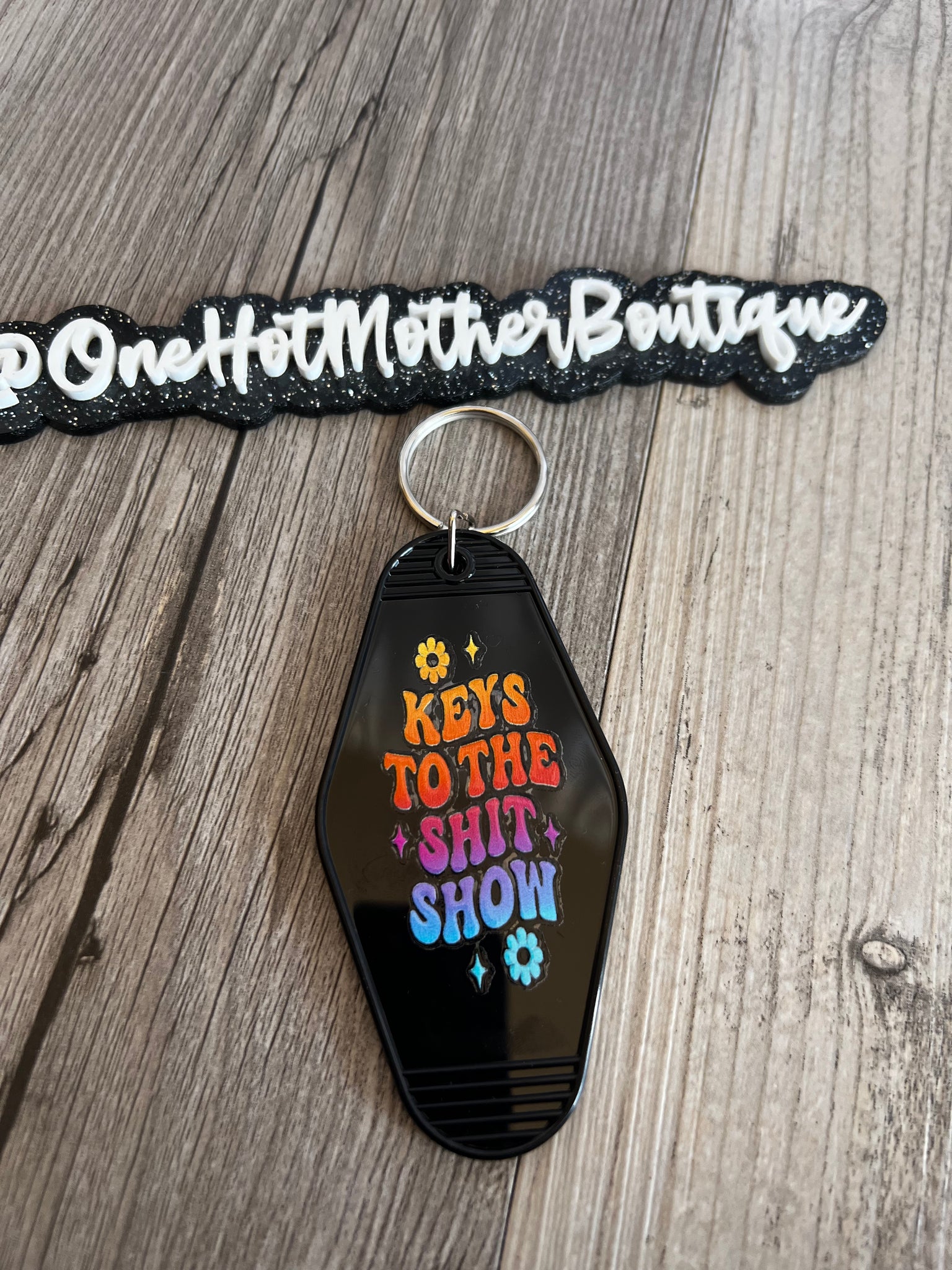 Keys to the Shit Show Keychain