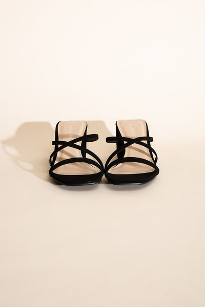 Selena Mule Sandal Heels