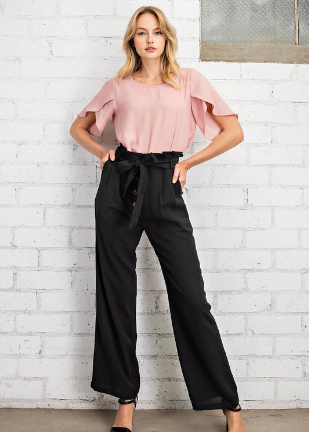 High Waist Trouser Pants