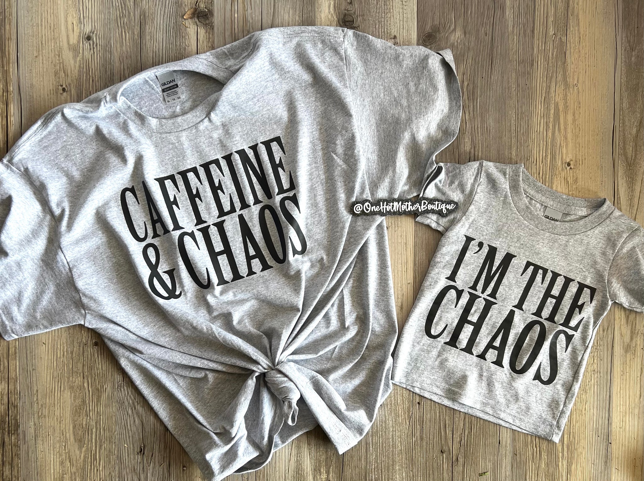 Caffeine and Chaos T-Shirt